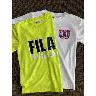 フィラ(FILA)の【男の子160㎝】2枚組スポーツTシャツ(Tシャツ/カットソー)