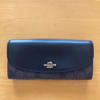 コーチ(COACH)の◆コーチ　COACH  シグネチャー柄長財布◆(財布)