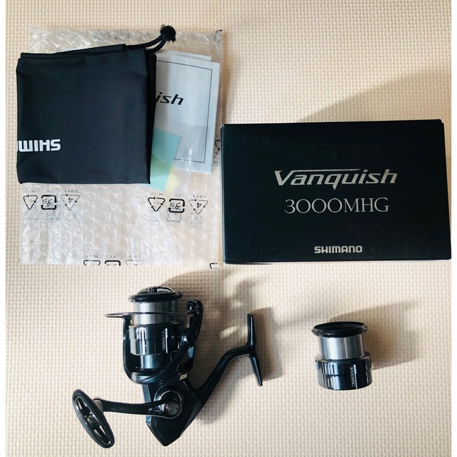 美品 19 ヴァンキッシュ3000MHG スペアスプール付き でおすすめ