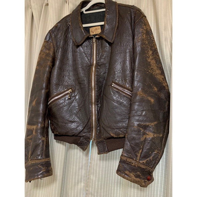 豊富な 下北沢velvet leather bomber jacket セール特価