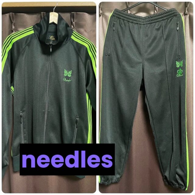 500着限定】needles × セカオワ セットアップ 村上隆 Mサイズ-