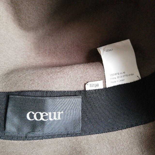 coeur(クール)のクール　coeur  キジマタカユキ　キムタク　ハット メンズの帽子(ハット)の商品写真