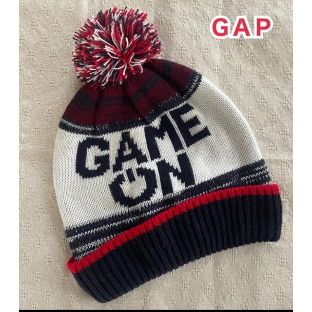 GAP Kids(ギャップキッズ)のギャップ　Gap キッズ帽子　ニット帽　冬 キッズ/ベビー/マタニティのこども用ファッション小物(帽子)の商品写真