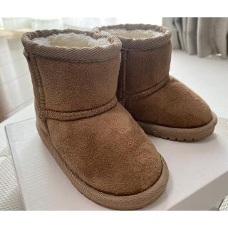 petit main - ムートンブーツ 13cmの通販 by mieco's shop