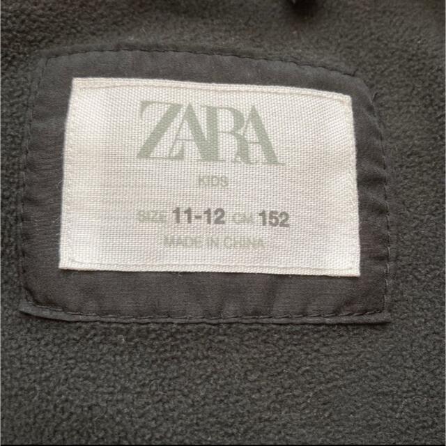 ZARA KIDS(ザラキッズ)のZARAKIDS ザラ　ダウン　ジャケット　11-12 152ブラック　黒 キッズ/ベビー/マタニティのキッズ服女の子用(90cm~)(ジャケット/上着)の商品写真