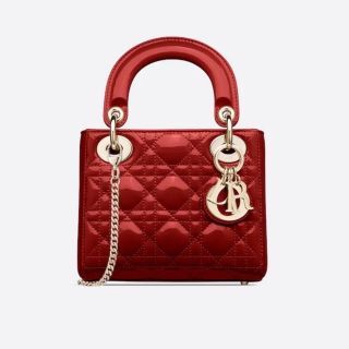 ディオール(Dior)のLADY DIOR ミニバッグ(ショルダーバッグ)