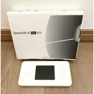 エヌイーシー(NEC)のSpeed Wi-Fi 5G X 11(PC周辺機器)