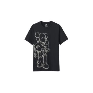 2016年 ユニクロ UNIQLO UT カウズ kaws Tシャツ ブラック(Tシャツ/カットソー(半袖/袖なし))