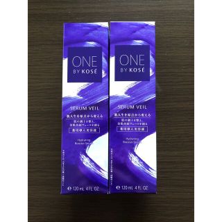 ワンバイコーセー(ONE BY KOSE（KOSE）)の2本セット ONEBYKOSE ワンバイコーセー　セラムヴェール　120ml(美容液)