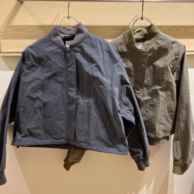Demi-Luxe BEAMS - AK+1 リブ ショートブルゾン Demi-Luxe BEAMS Demi-Luxe BEAMS - AK+1 リブ ショートブルゾン Demi-Luxe BEAMS