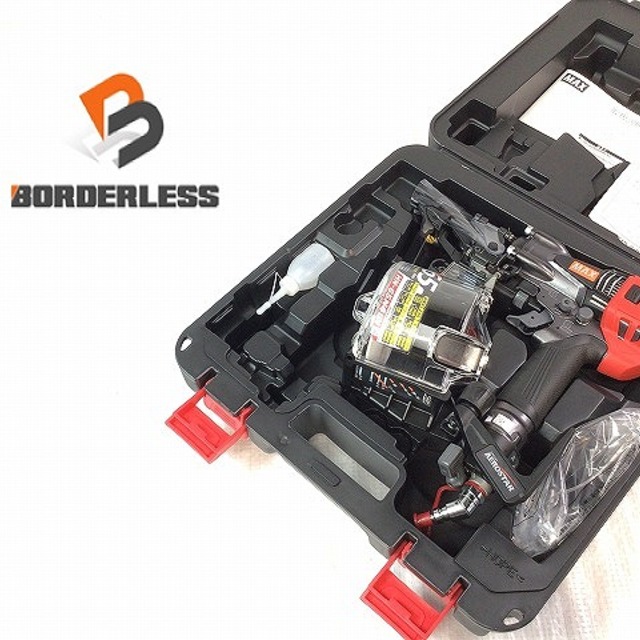 ☆未使用品☆MAX マックス 65mm エア釘打機 HN-65N4(D)-G グレー 高圧