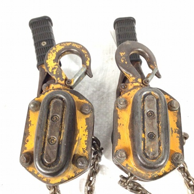 ☆品2個セット☆KITO キトー レバーブロック L5形 LB008 荷重0.8 ☆品2個セット☆KITO キトー レバーブロック L5形 LB008 荷重0.8
