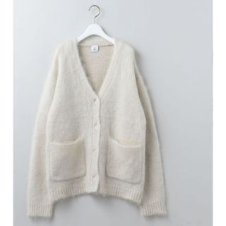 ロク(6 (ROKU))の6(ROKU)MOHAIR SHAGGY V NECK CARDIGAN(カーディガン)