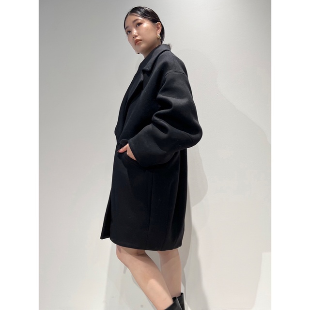 SNIDEL - snidel スナイデル ウールコクーンダブルコート 22aw SNIDEL - snidel スナイデル ウールコクーンダブルコート 22aw