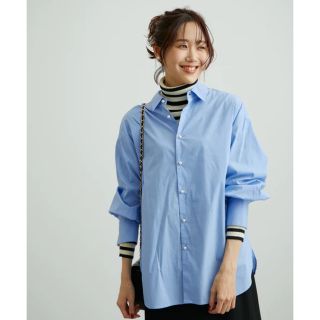 ロペピクニック(Rope' Picnic)の★セール価格★ ロペピクニック　M パールシャツ　ブラウス(シャツ/ブラウス(長袖/七分))