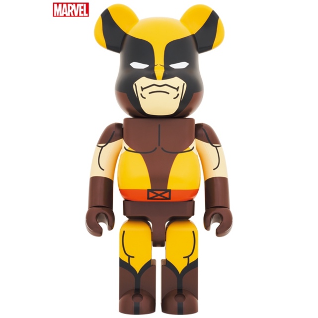 ○日本正規品○ BE@RBRICK WOLVERINE (BROWN Ver.) 1000