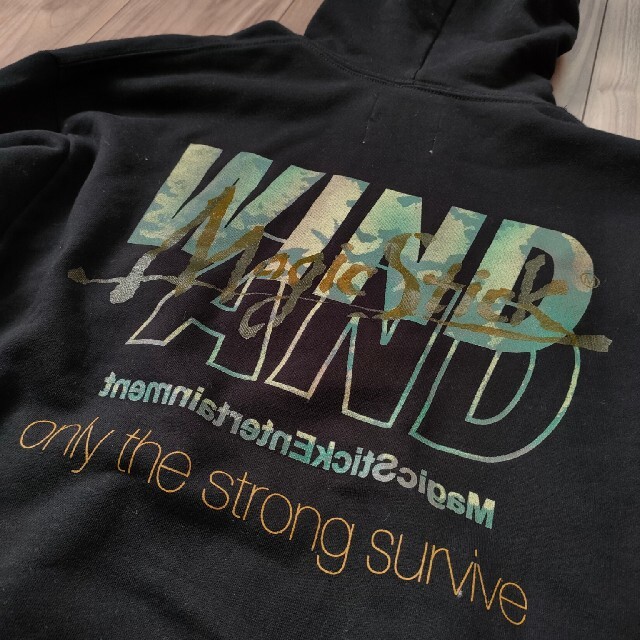 WIND AND SEA MAGIC STICK Tシャツ グレー コラボ S