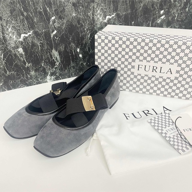 FURLA フルラ フラットシューズ 23.5cm バレエ MERCURIO