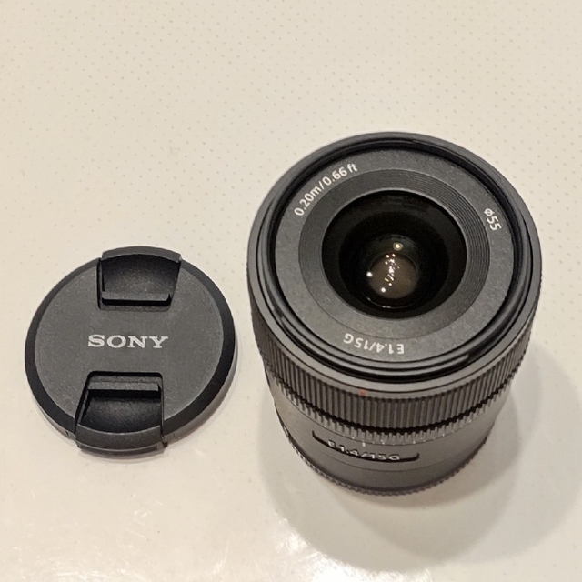 SONY E 15mm F1.4 G SEL15F14G ソニーEマウント - レンズ(単焦点)