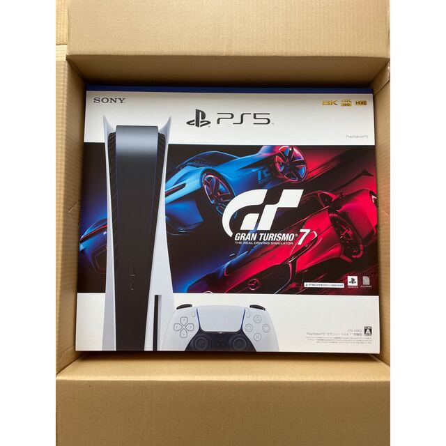 新品 新型 PS5 CFI-10002グランツーリスモ7同梱版