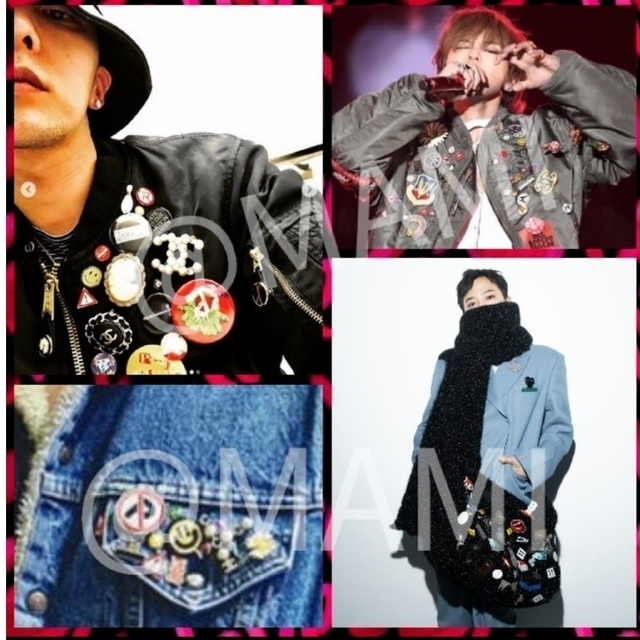 PEACEMINUSONE(ピースマイナスワン)の🌼G-DRAGON ピンバッジ🌼13個セット PEACEMINUSONE エンタメ/ホビーのアニメグッズ(バッジ/ピンバッジ)の商品写真