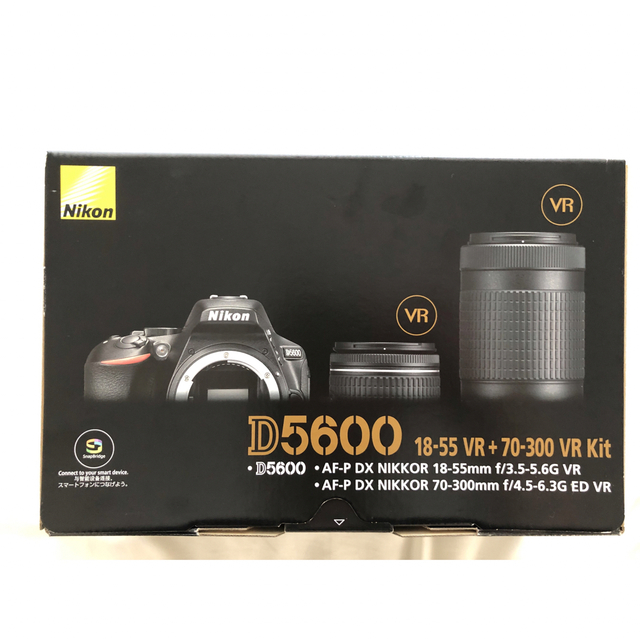 リチウムイオン電池バルブ…NikonD5600 デジタル一眼レフカメラ D5600 ダブルズームキット