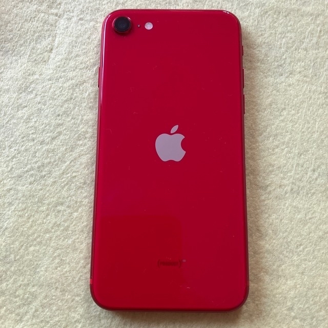 対応センサーiPhone SE2 64GB PRODUCT RED SIMフリー【美品】