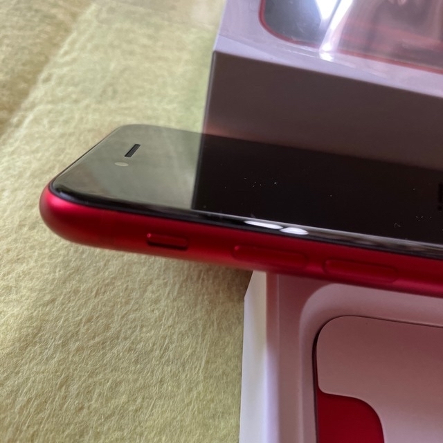 iPhone SE2 64GB PRODUCT RED SIMフリー【美品】 - スマートフォン本体