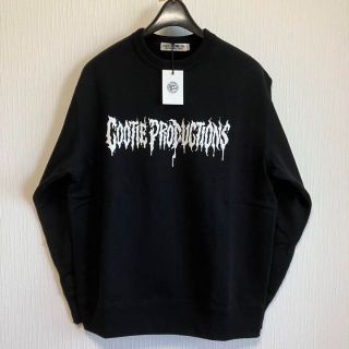 クーティー(COOTIE)の【COOTIE】黒Print SWEAT／新品タグ付／送料込み(スウェット)