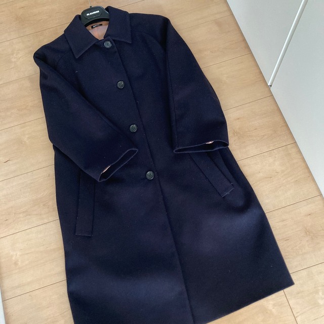 JIL SANDER NAVY - ジルサンダーネイビー コートの通販 by roseblanc's