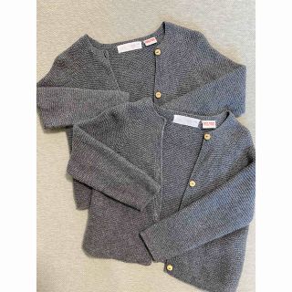 ザラキッズ(ZARA KIDS)の週末で削除します　zara baby カーディガン　2枚セット(カーディガン/ボレロ)