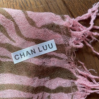 チャンルー(CHAN LUU)のひっかけ、糸ゆるみあり！chan luu⭐︎ピンクカシミヤストール⭐(ストール/パシュミナ)