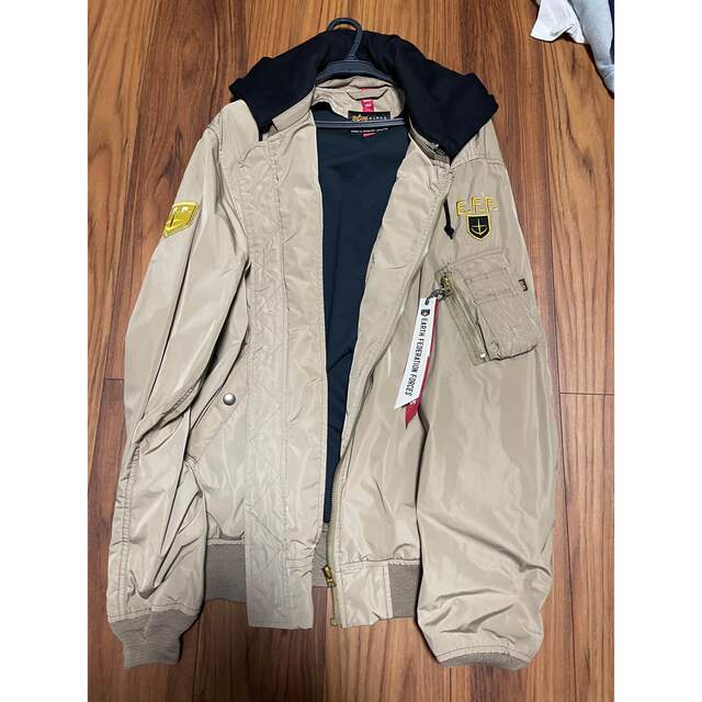 ALPHA INDUSTRIES(アルファインダストリーズ)の閃光のハサウェイ　ギギアンダルシア　MA1 ALPHA INDUSTRIES メンズのジャケット/アウター(フライトジャケット)の商品写真