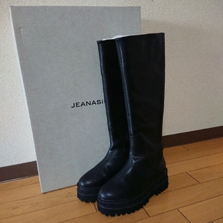 ジーナシス(JEANASIS)のJEANASIS ビガーロングブーツM美品 箱なし値下げ有り(ブーツ)