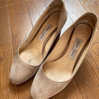 ジミーチュウ(JIMMY CHOO)の汚れあり！ジミーチュウ⭐︎サイズ23.5⭐︎ベージュ　パンプス！(ハイヒール/パンプス)