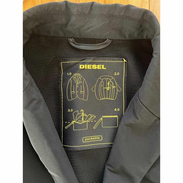 DIESEL(ディーゼル)のDIESEL パッカブル マイクロファイバー テーラードジャケット48 M〜L メンズのジャケット/アウター(テーラードジャケット)の商品写真