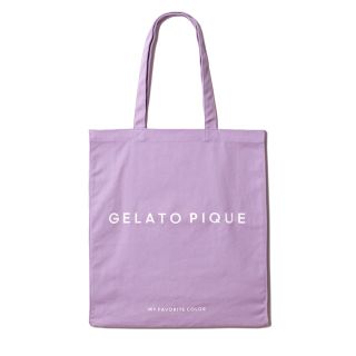 ジェラートピケ(gelato pique)のジェラートピケ　ホビートートバッグ　パープル(トートバッグ)