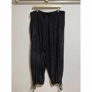 ヨウジヤマモト(Yohji Yamamoto)の(値下げ)ヨウジヤマモト ムラ染め バルーンパンツ 2019AW(サルエルパンツ)