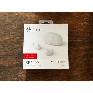 ZE3000 ホワイト 中古美品(ヘッドフォン/イヤフォン)