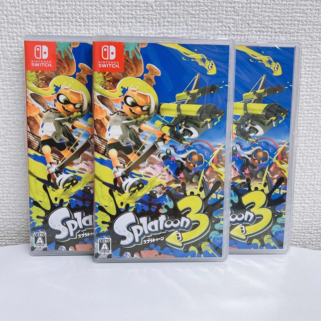 ※販売済み※ ★新品未開封 スプラトゥーン3 ゲームソフト スイッチ