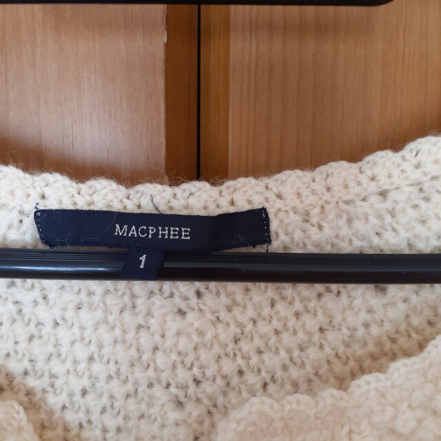 MACPHEE(マカフィー)の【MACPHEE】トゥモローランド　ウールニット レディースのトップス(ニット/セーター)の商品写真