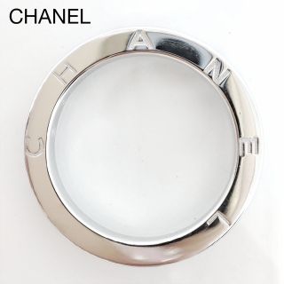 シャネル(CHANEL)のCHANEL シャネル ロゴ リング プラチナ ジュウル(リング(指輪))