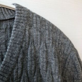 変革のパワーを授ける・願望成就 HERMES カシミヤ100% セーター グレー