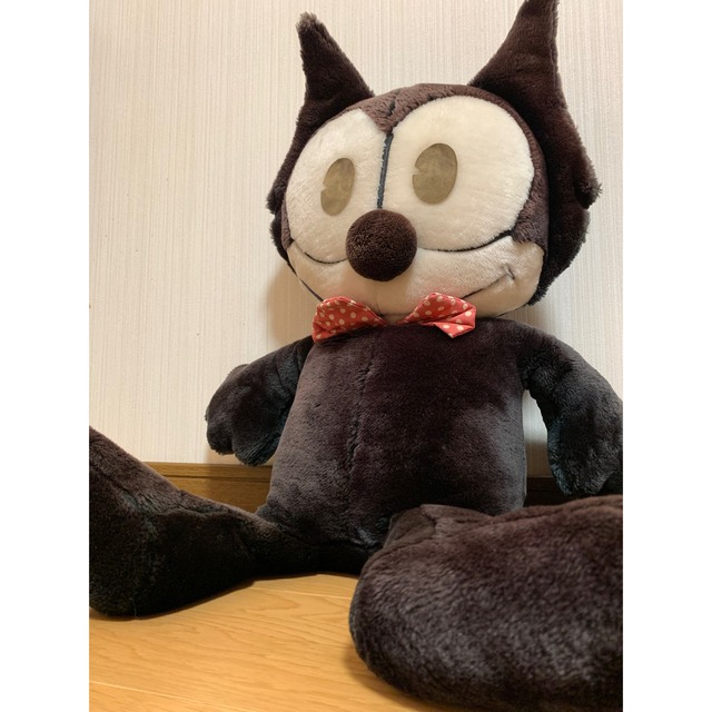 フィリックス・ザ・キャット felix the cat ぬいぐるみ 2体 当時物