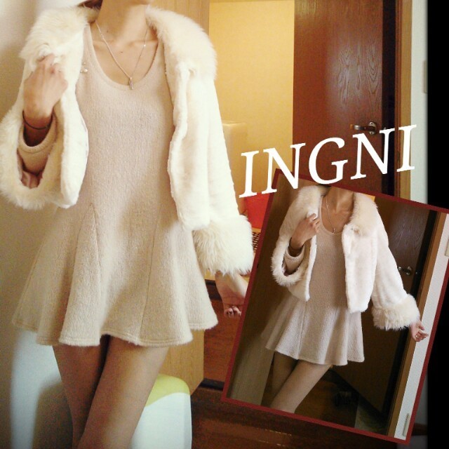 INGNI(イング)の値下げ受け付けます！ レディースのジャケット/アウター(毛皮/ファーコート)の商品写真