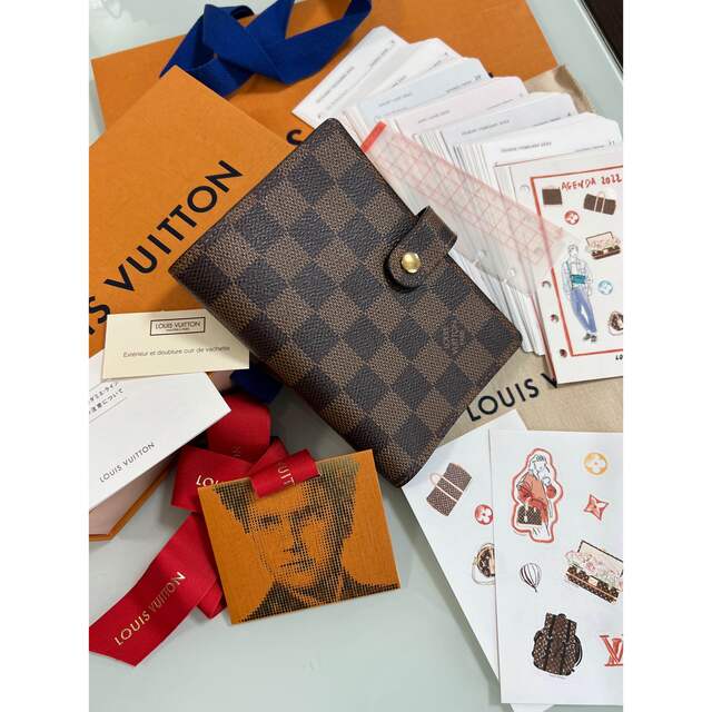 LOUIS VUITTON ルイヴィトン  手帳カバー  2022年リヒィル付き