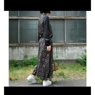 sacai サカイ  フラワープリント ドレス ワンピース