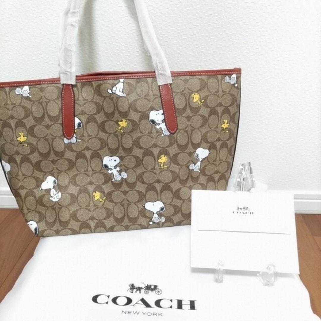 COACH - COACH コーチ スヌーピー トートバッグ ウッドストック ...