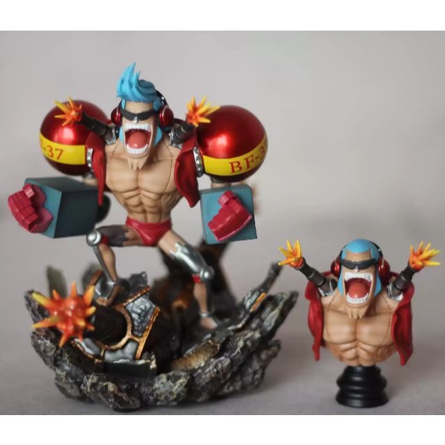 ワンピース フランキー&将軍 2体セット ガレージキット ワーコレ