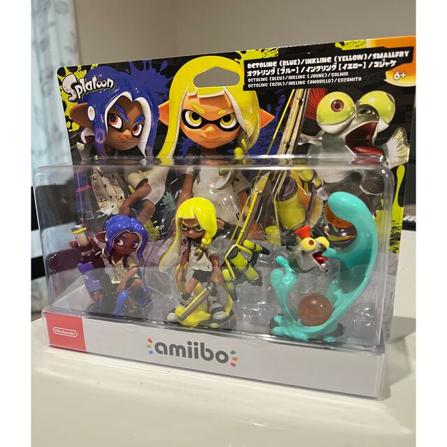 スプラトゥーン3 amiibo トリプルセット イエロー ブルー コジョケ www ...